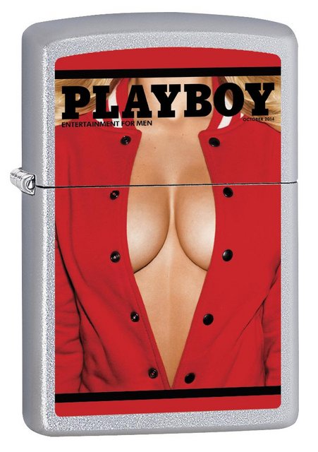 ZIPPO LIGHTER 207 PLAYBOY CHEST STREET CHROME