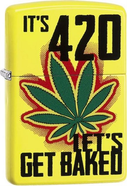 ZIPPO LIGHTER 28887 LET'S GET BAKED DESIGN ITEM Z-53J