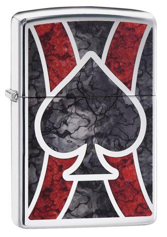 ZIPPO LIGHTER ACE PLAYING CARDS DESIGN 28952