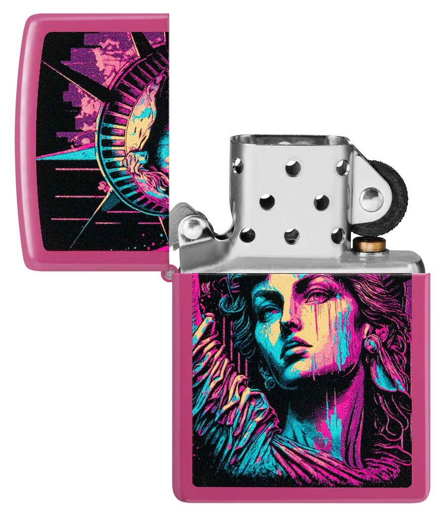 ZIPPO LIGHTER AMERICAN LADY DESIGN 48916