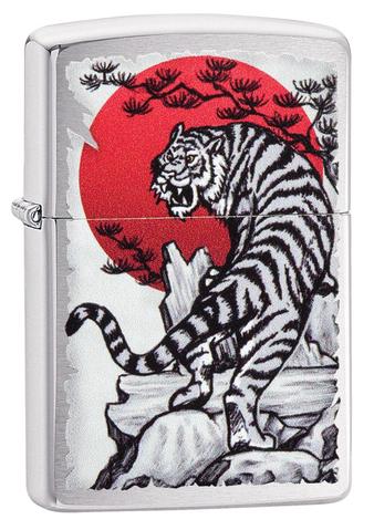 ZIPPO LIGHTER ASIAN TIGER DESIGN 29889