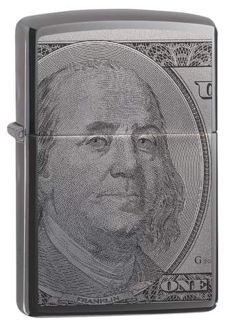 ZIPPO LIGHTER CURRENCY DESIGN 49025