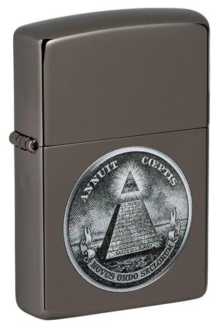 ZIPPO LIGHTER DOLLAR DESIGN 49395