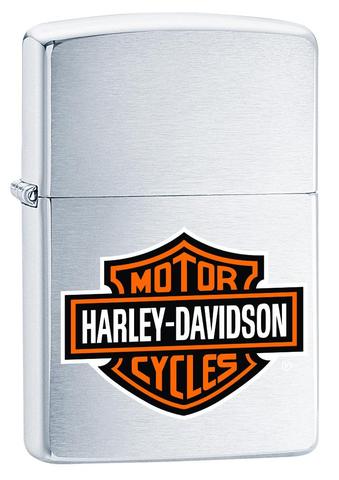 ZIPPO LIGHTER HARLEY DAVIDSON LOGO CHROME