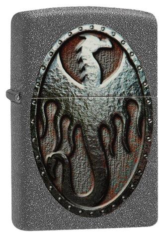 ZIPPO LIGHTER METAL DRAGON DESIGN 49072