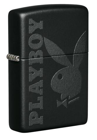 ZIPPO LIGHTER PLAYBOY BLACK 49342