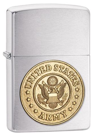 ZIPPO LIGHTER REGULAR EMBLEM ARMY 280ARM