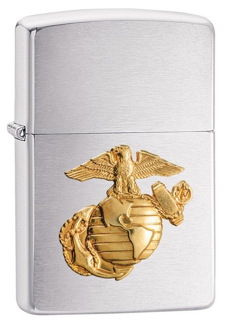 ZIPPO LIGHTER REGULAR EMBLEM MARINE 280MAR