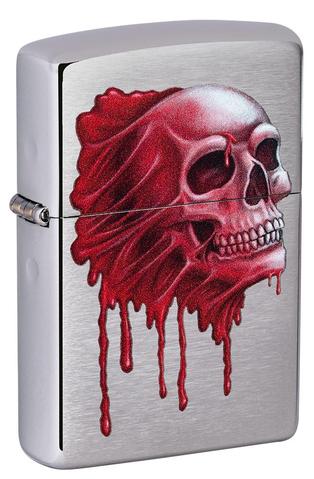 ZIPPO LIGHTER SKULL DESIGN 49603