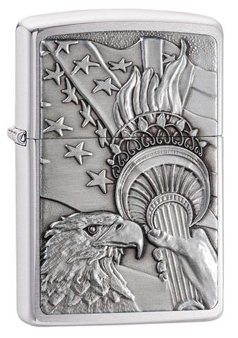 ZIPPO LIGHTER SOMETHING PATRIOTIC 20895