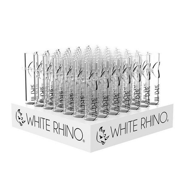 WHITE RHINO GLASS STEAM ROLLERS 49CT WRG5001