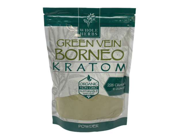 WHOLE HERBS GREEN VEIN BORNEO 225GM 8OZ POWDER