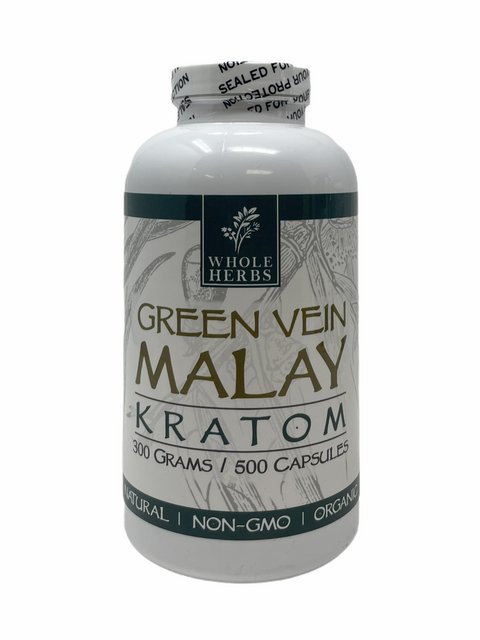 WHOLE HERBS GREEN VEIN BORNEO 300GM 500CT CAPSULES