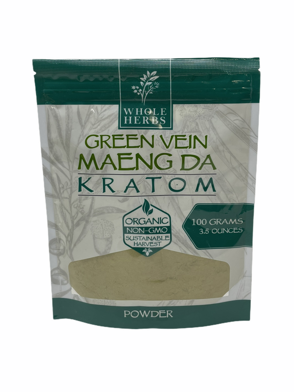 WHOLE HERBS GREEN VEIN MAENG DA 100GM 3.5OZ POWDER