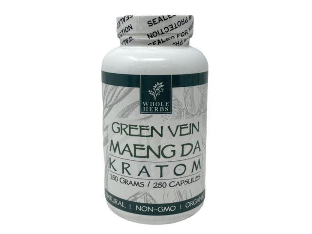 WHOLE HERBS GREEN VEIN MAENG DA 150GM 250CT CAPSULES