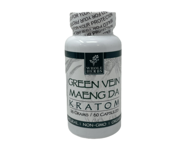 WHOLE HERBS GREEN VEIN MAENG DA 36GM 60CT CAPSULES