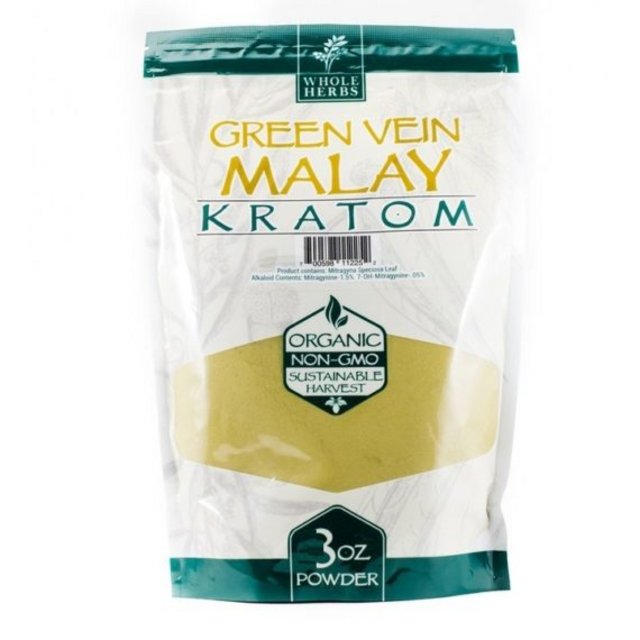 WHOLE HERBS GREEN VEIN MALAY 3.5OZ POWDER