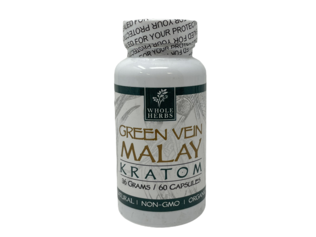 WHOLE HERBS GREEN VEIN MALAY 36GM 60CT CAPSULES