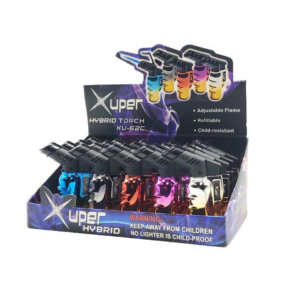 XUPER HYBRID TORCH LIGHTER 98-1162C BOX OF 20