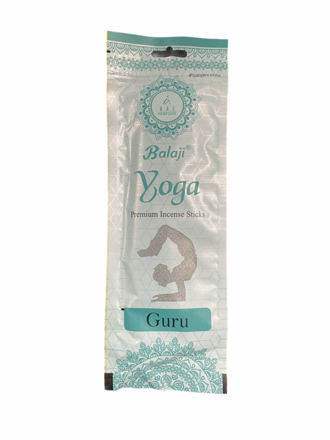 YOGA PREMIUM INCENSE GURU 12CT