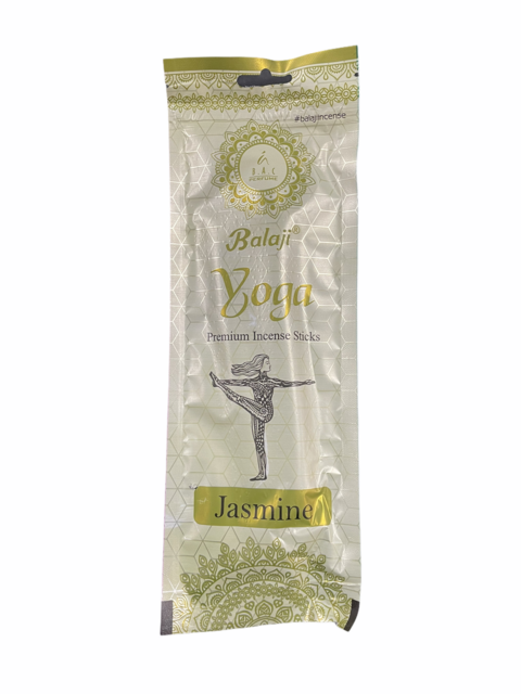 YOGA PREMIUM INCENSE JASMINE 12CT