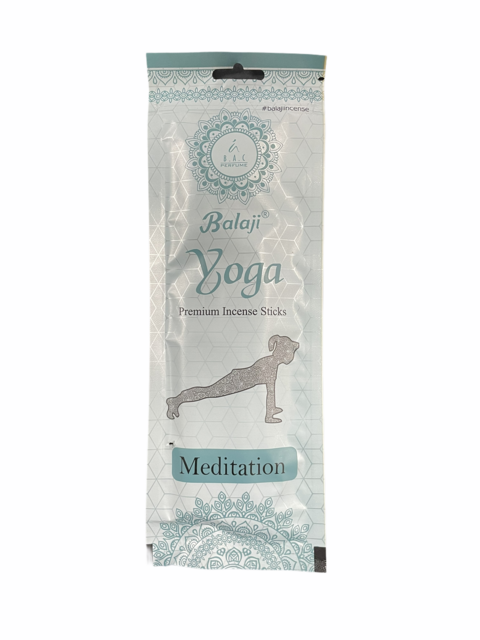 YOGA PREMIUM INCENSE MEDITATION 12CT