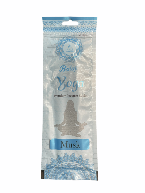 YOGA PREMIUM INCENSE MUSK 12CT