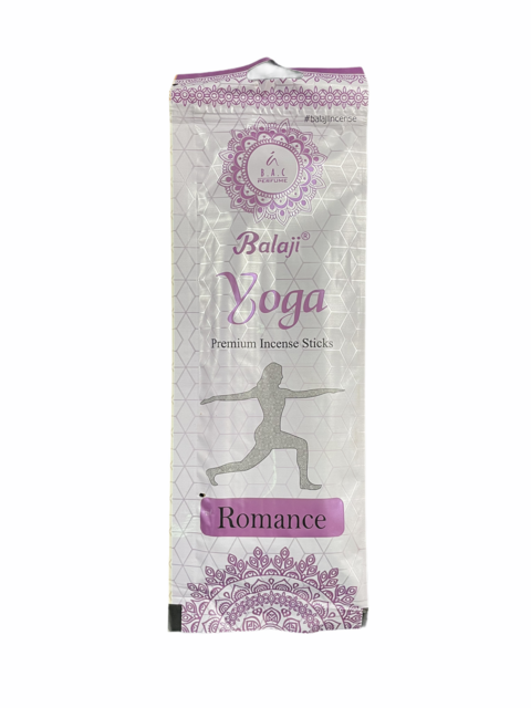 YOGA PREMIUM INCENSE ROMANCE 12CT