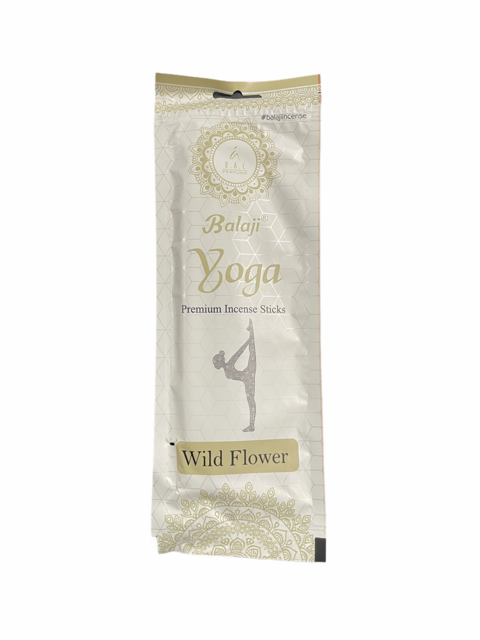 YOGA PREMIUM INCENSE WILD FLOWER 12CT