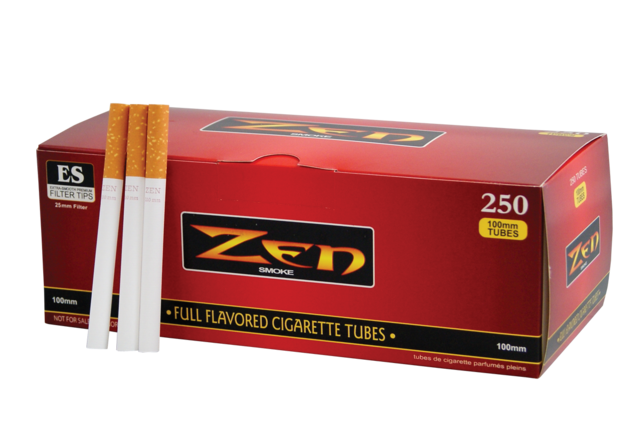 ZEN 100MM CIGARETTE TUBES 250CT