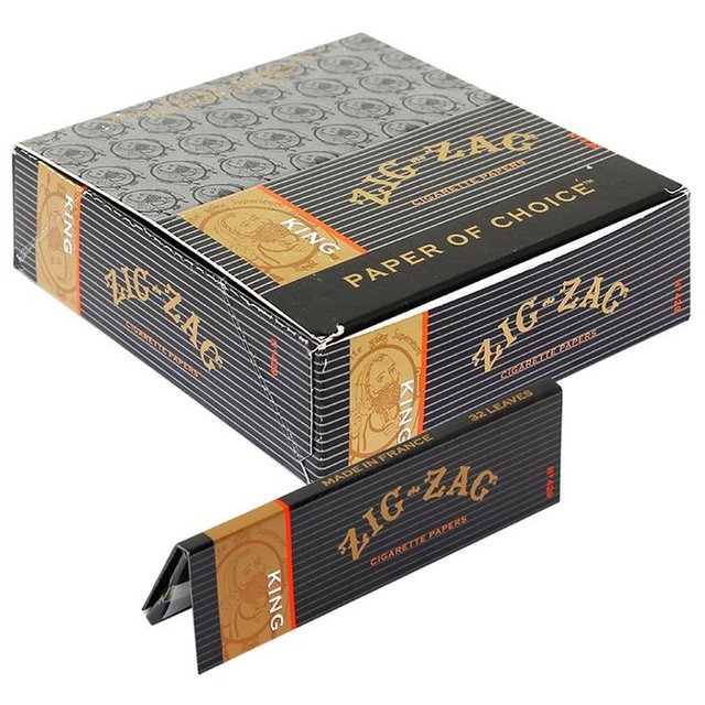 ZIG ZAG KING SIZE PAPER  24 BOOKLETS 