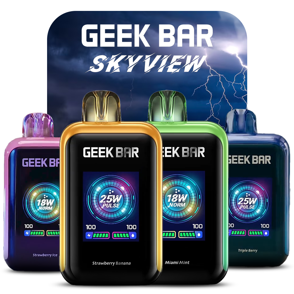 GEEK BAR SKY VIEW 25K BOX OF 5