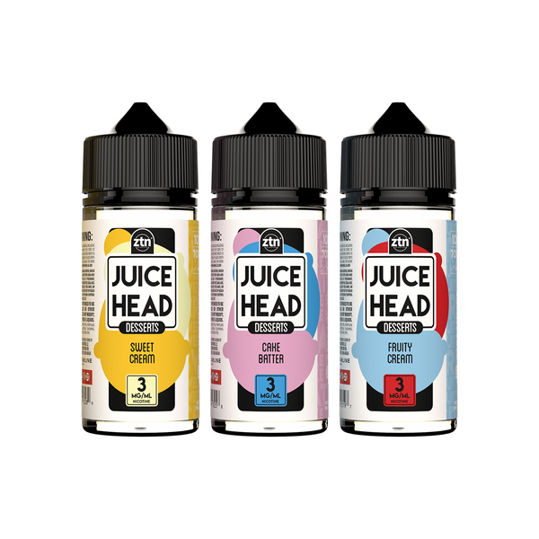 JUICE HEAD E-LIQUID DESSERTS 100ML