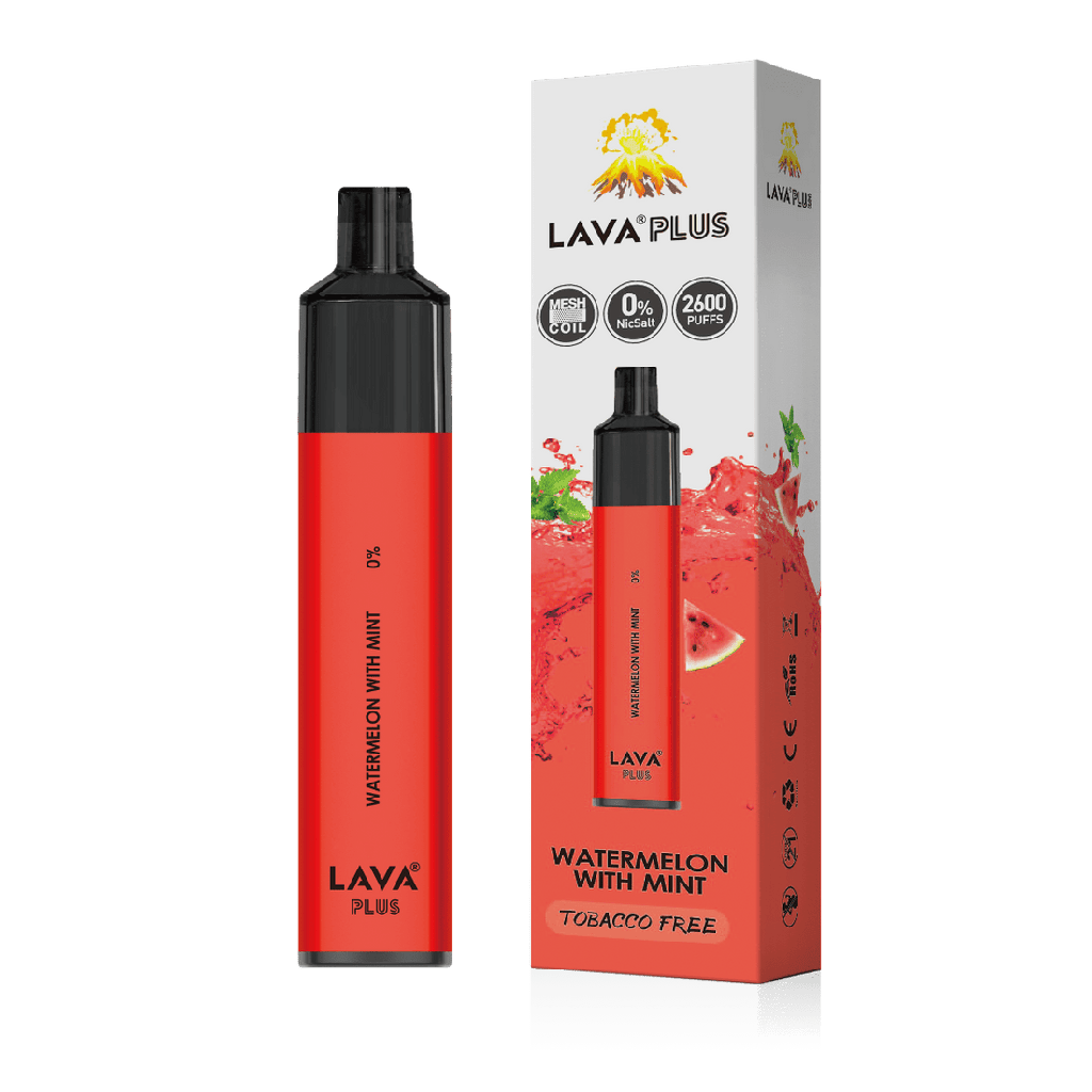 LAVA PLUS ZERO NICOTINE DISPOSABLE BOX OF 10