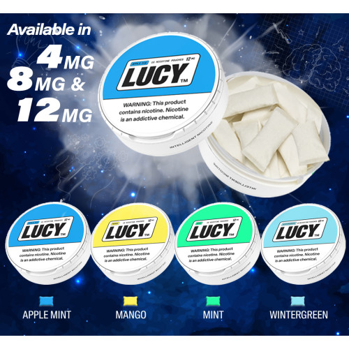 LUCY NICOTINE POUCHES 5CT