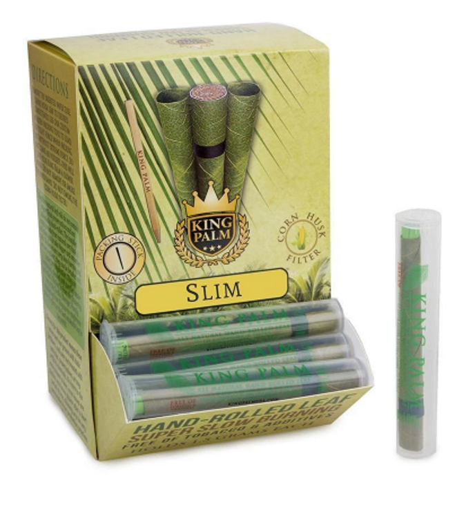 KING PALM CONSE SLIM 1.5 GRAMS DISPENSER TUBES BOX OF 50