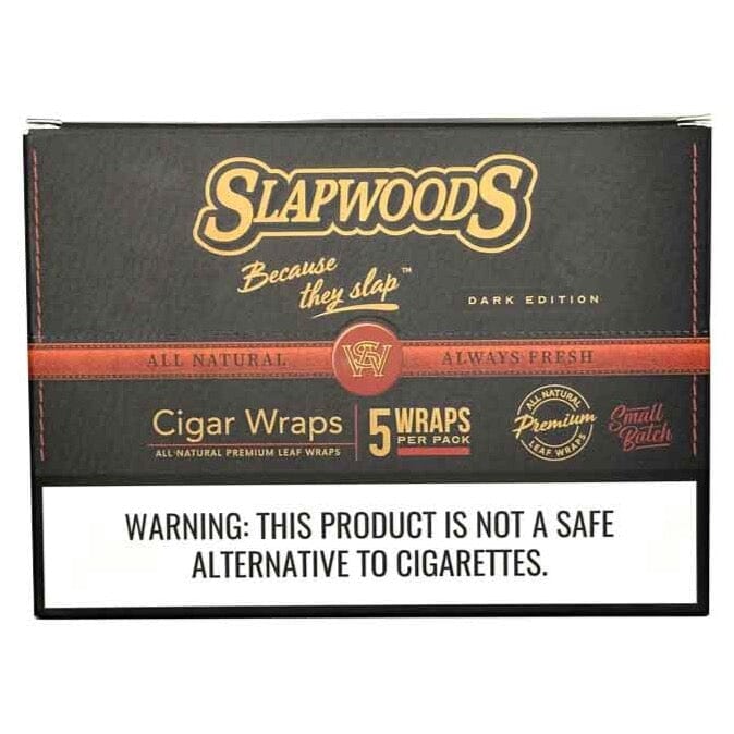 SLAPSWOOD WRAP 5PK BOX OF 10 (DARK EDITION )