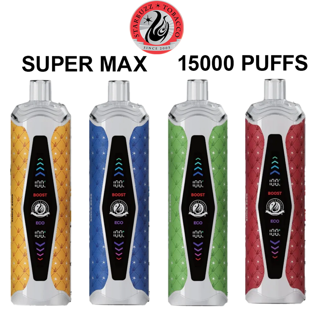 STARBUZZ SUPER MAX 15K PUFFS BOX 5