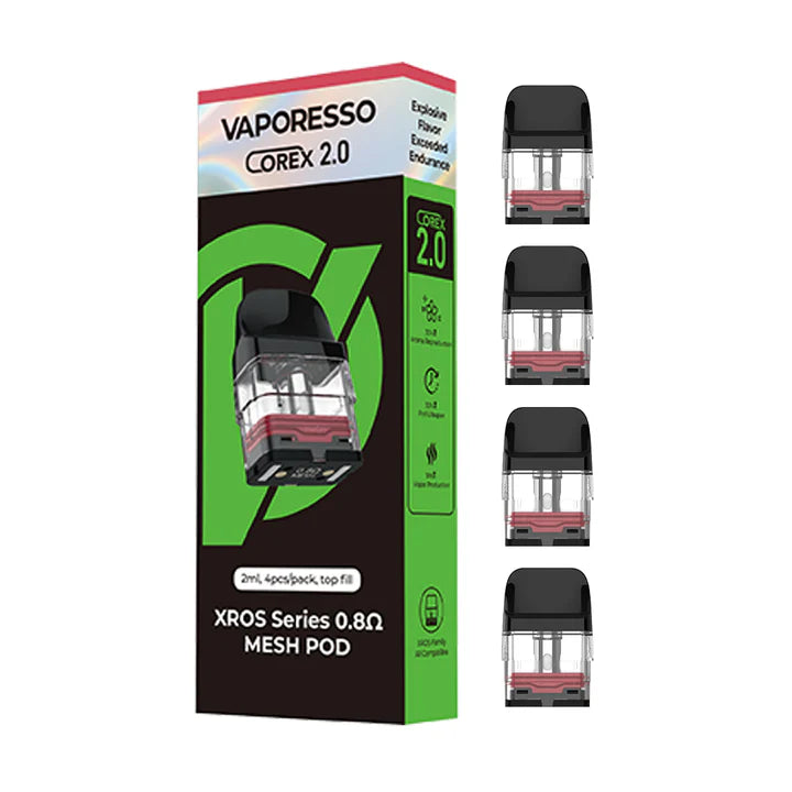 VAPORESSO XROS SERIES POD 3ML CX2 4/PACK