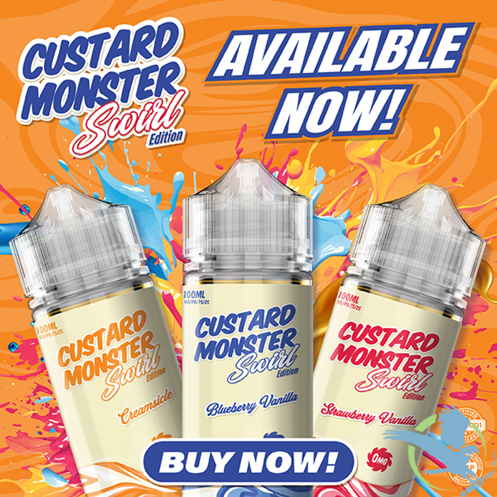 CUSTARD MONSTER SWIRL EDITION 100ML