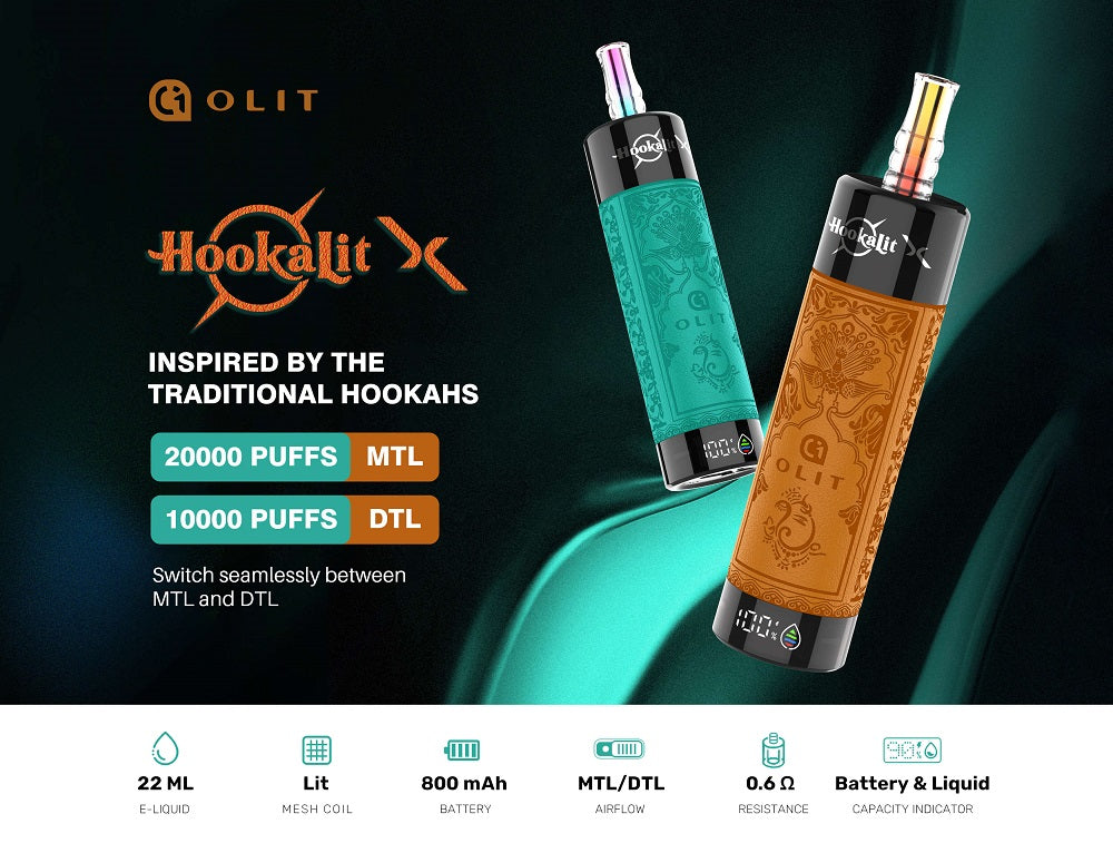 CI OLIT HOOKALIT 20K PUFFS BOX OF 10