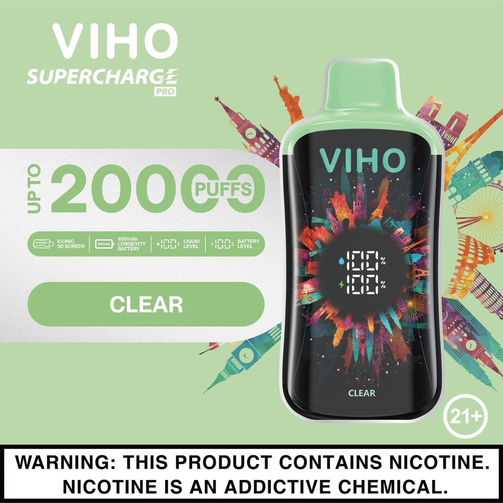 VIHO SUPERCHARGE PRO 20K CHRISTMAS EDITION BOX OF 5