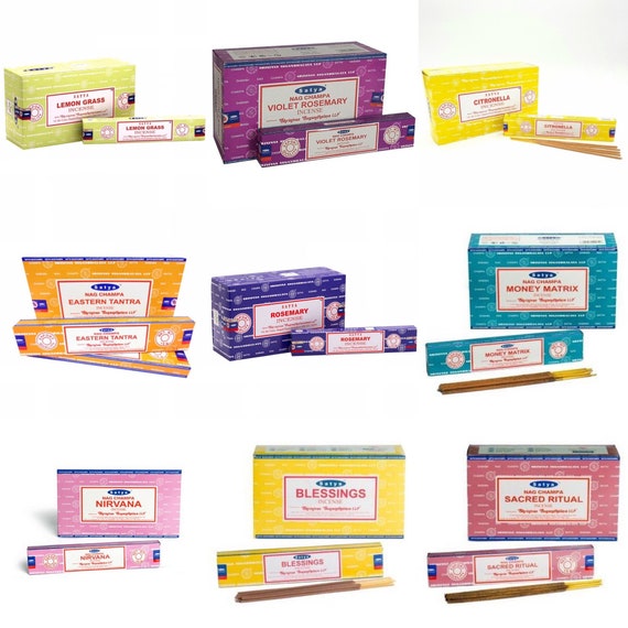 SATYA INCENSE 15G BOX OF 12