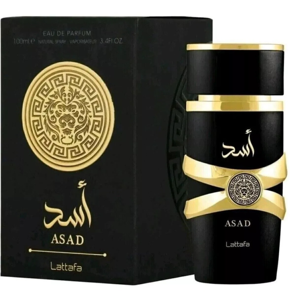 LATTAFA EAU DE PARFUM ASAD 3.4FL.OZ