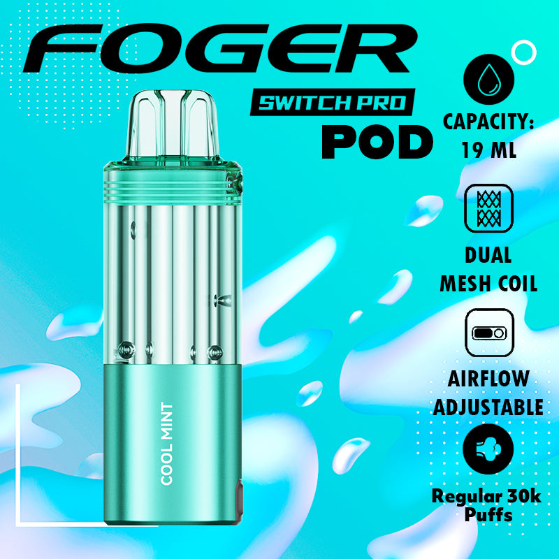 FOGER SWITCH PRO POD 30K PUFFS BOX OF 5