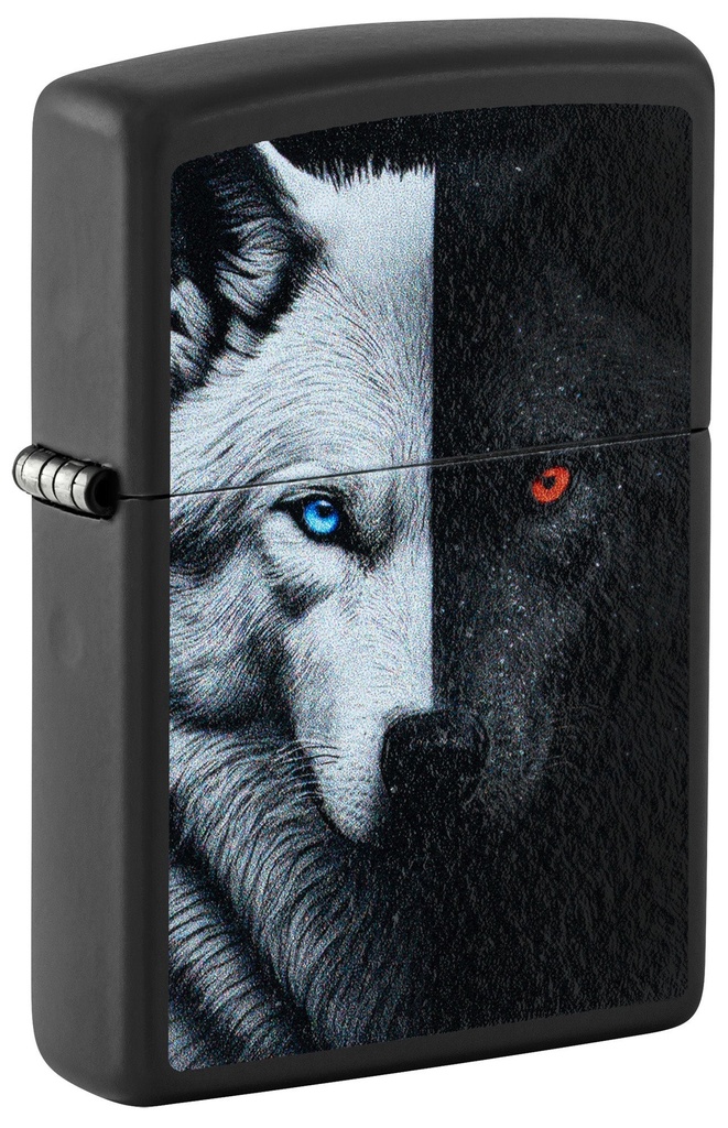 ZIPPO LIGHTER WOLF DESIGN