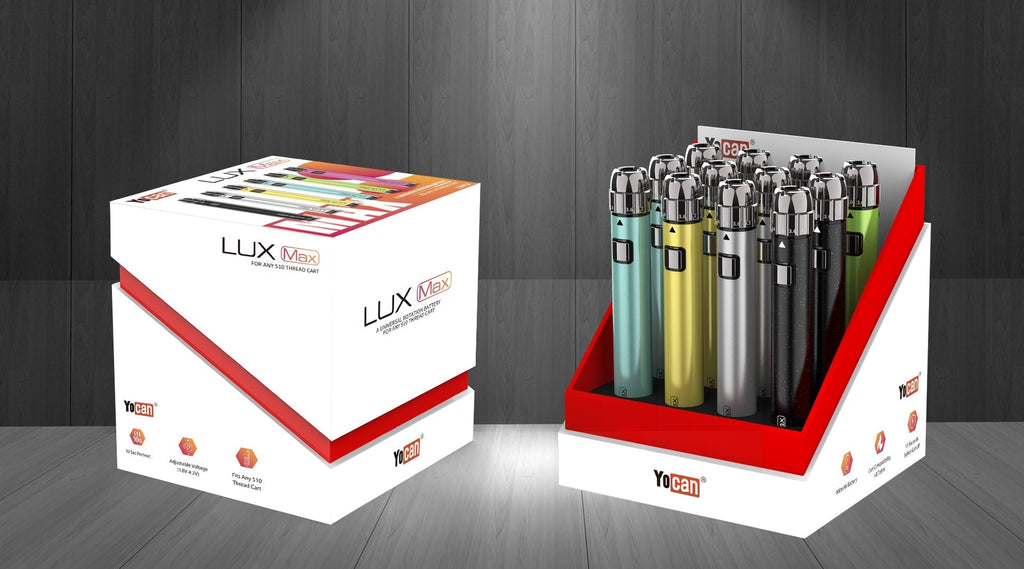YOCAN LUX MAX 510 THREAD CART DISPLAY OF 12