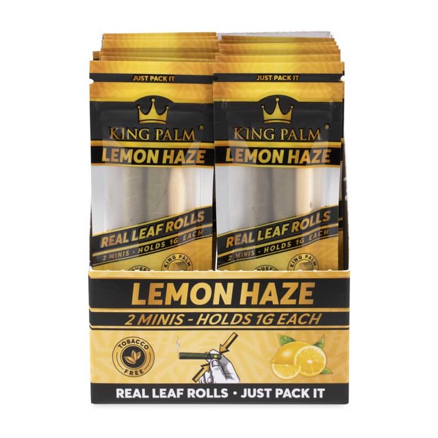 KING PALM 2 MINIS 1G ROLLS BOX OF 20