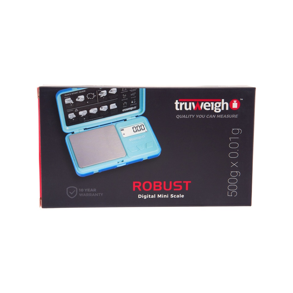 TRUWEIGH ROBUST DIGITAL MINI SCALE -500GX0.01G