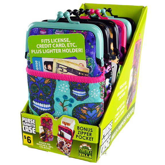 NEOPRENE CIGARETTE POUCH W/POCKET BOX OF 6